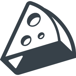 三角のチーズの無料アイコン 3 商用可の無料 フリー のアイコン素材をダウンロードできるサイト Icon Rainbow