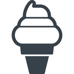 ソフトクリームの無料アイコン素材 9 商用可の無料 フリー のアイコン素材をダウンロードできるサイト Icon Rainbow