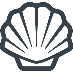 ホタテ貝のアイコン素材 1 商用可の無料 フリー のアイコン素材をダウンロードできるサイト Icon Rainbow